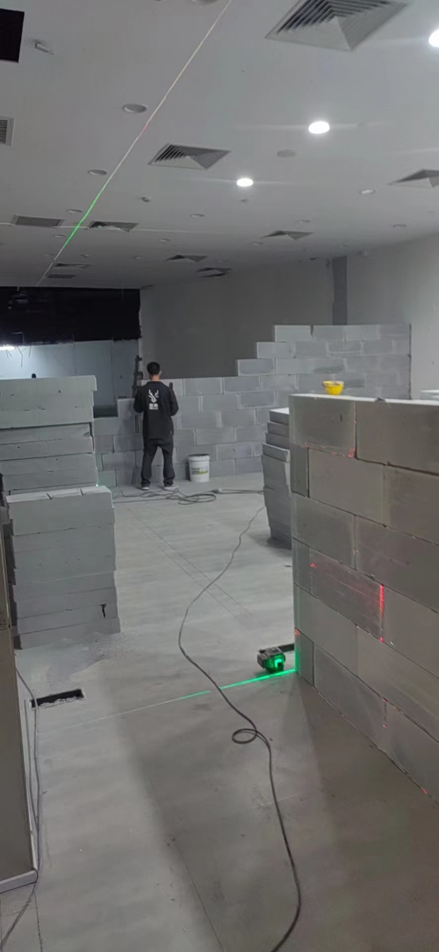 酒店轻质砖隔墙应用场景